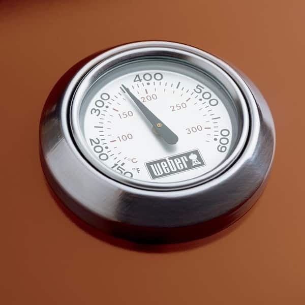 22 in Performer Deluxe Charcoal Grill in Copper with Built In Thermometer and Digital Timer Image 3