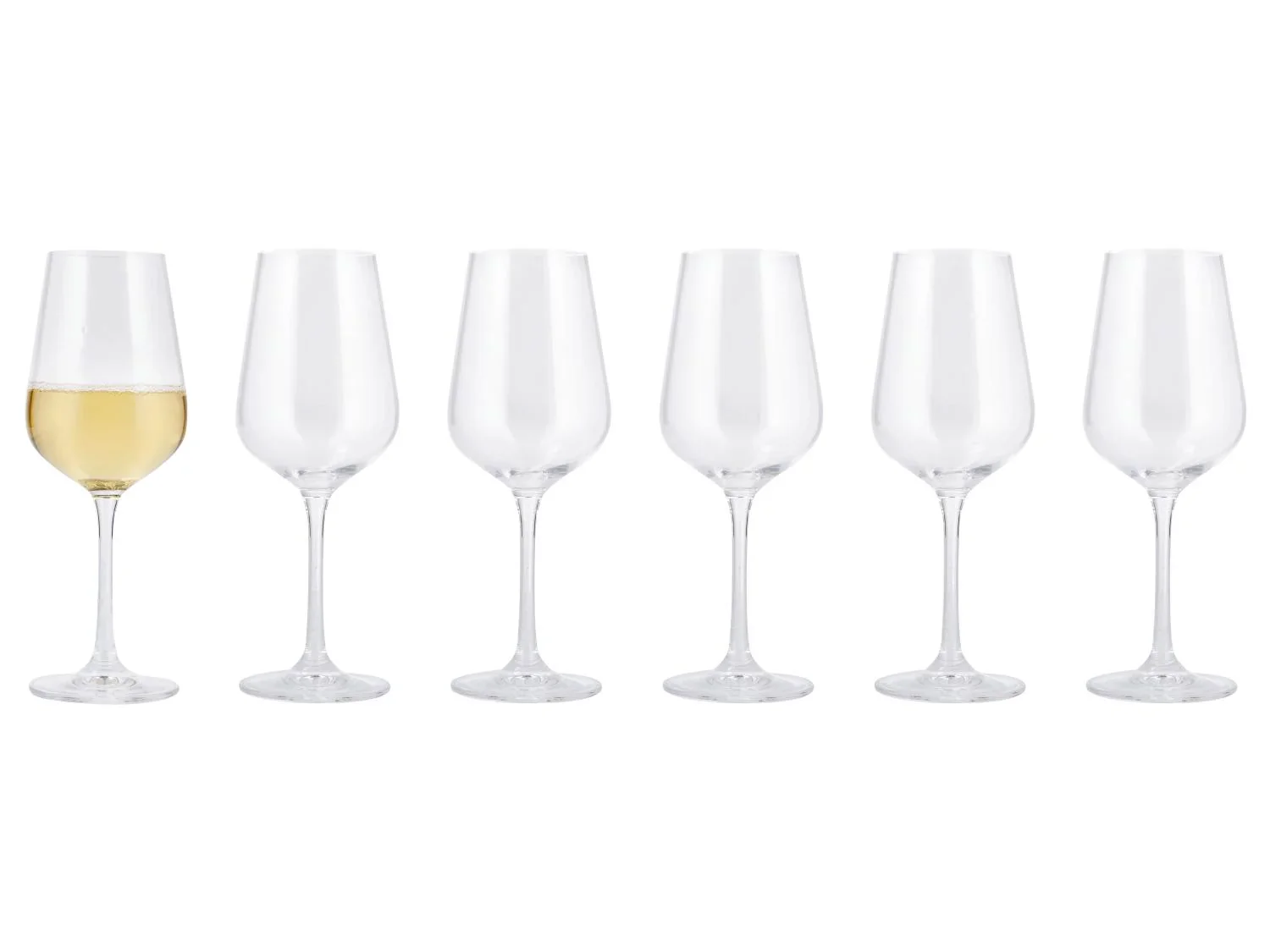 SILVERCREST Lot de 6 verres en cristal