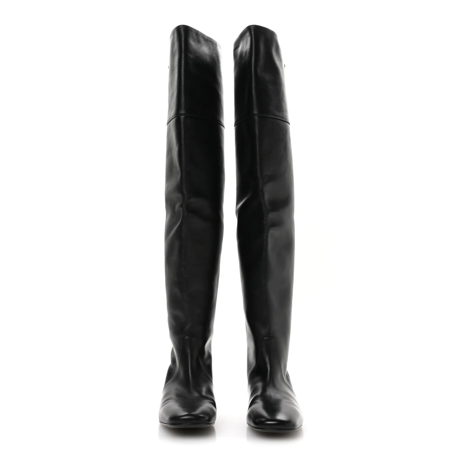Calfskin D-Town Boots 37.5 Black