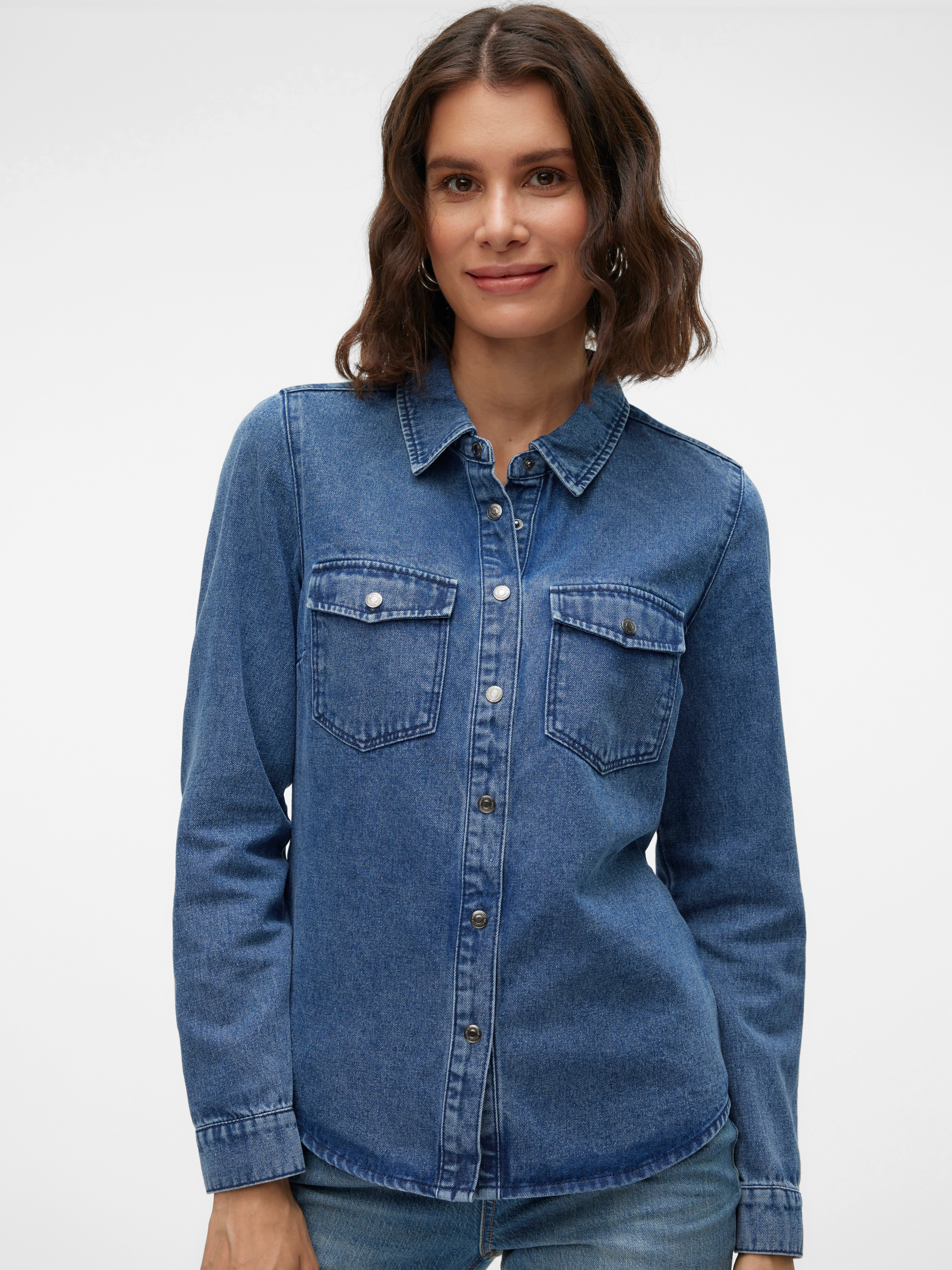 VERO MODA® VMJENNIE Denim shirt