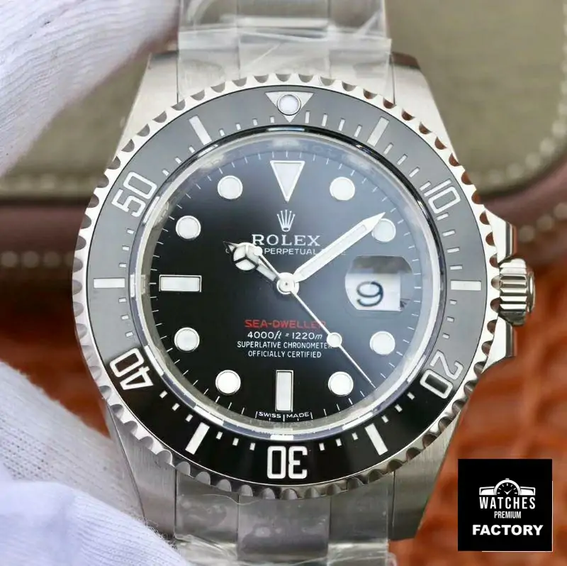 Rolex Sea-Dweller 126600 Noob Factory V9 Black Dial