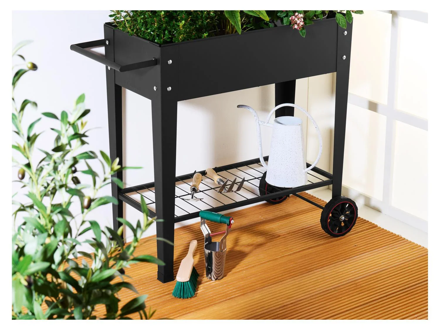 PARKSIDE Table de culture  roulettes, 45 L