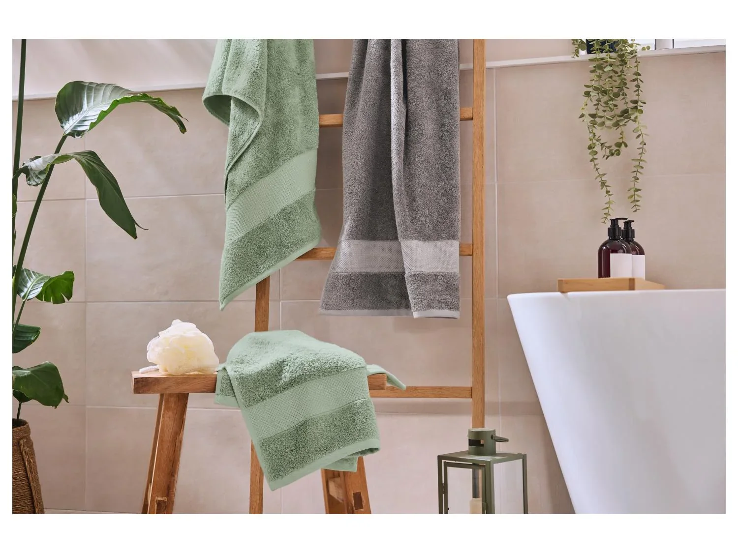 LIVARNO Serviette de douche premium, 70 x 140 cm