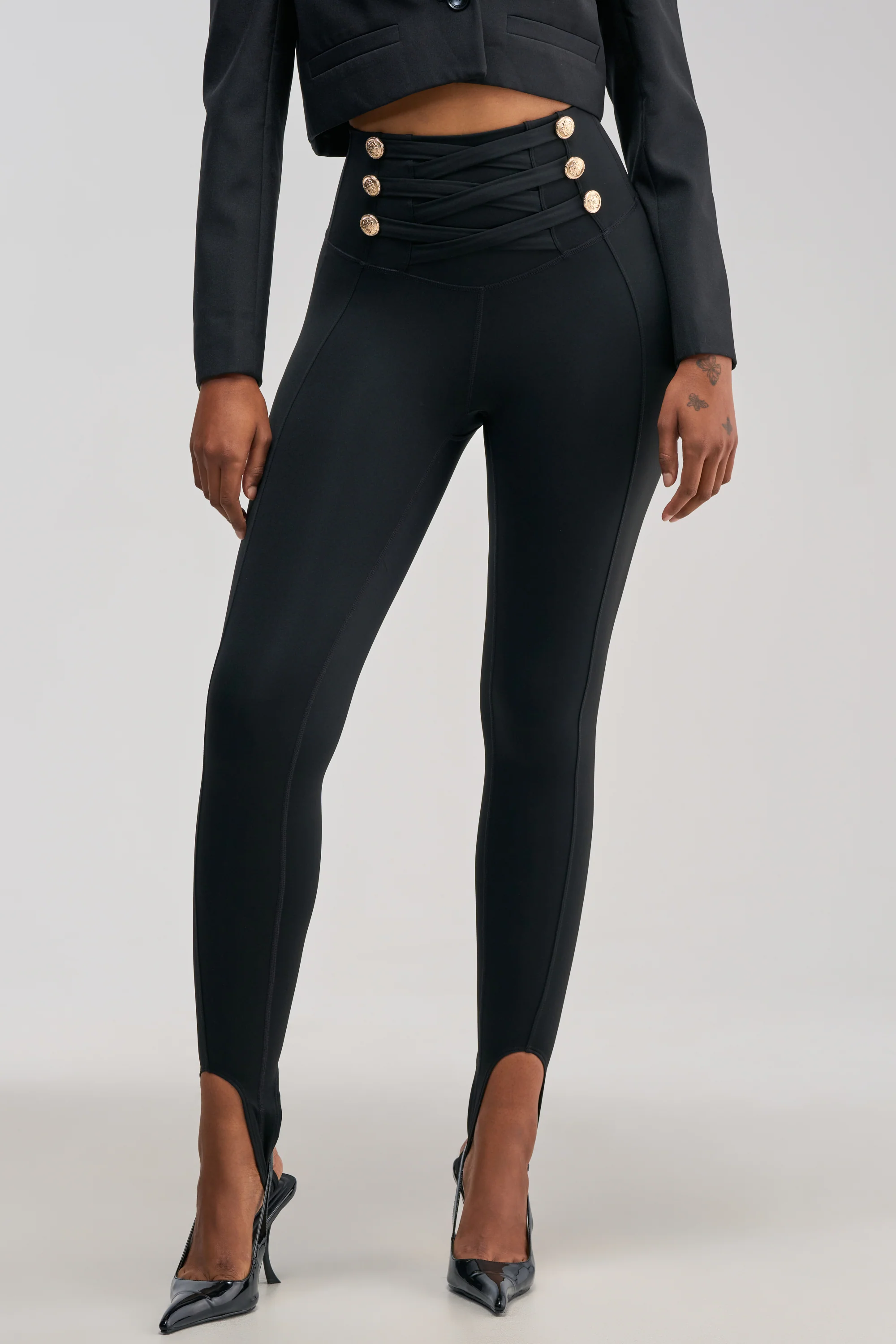 COME AND BUY IT STIRRUP LEGGING - Akira Store