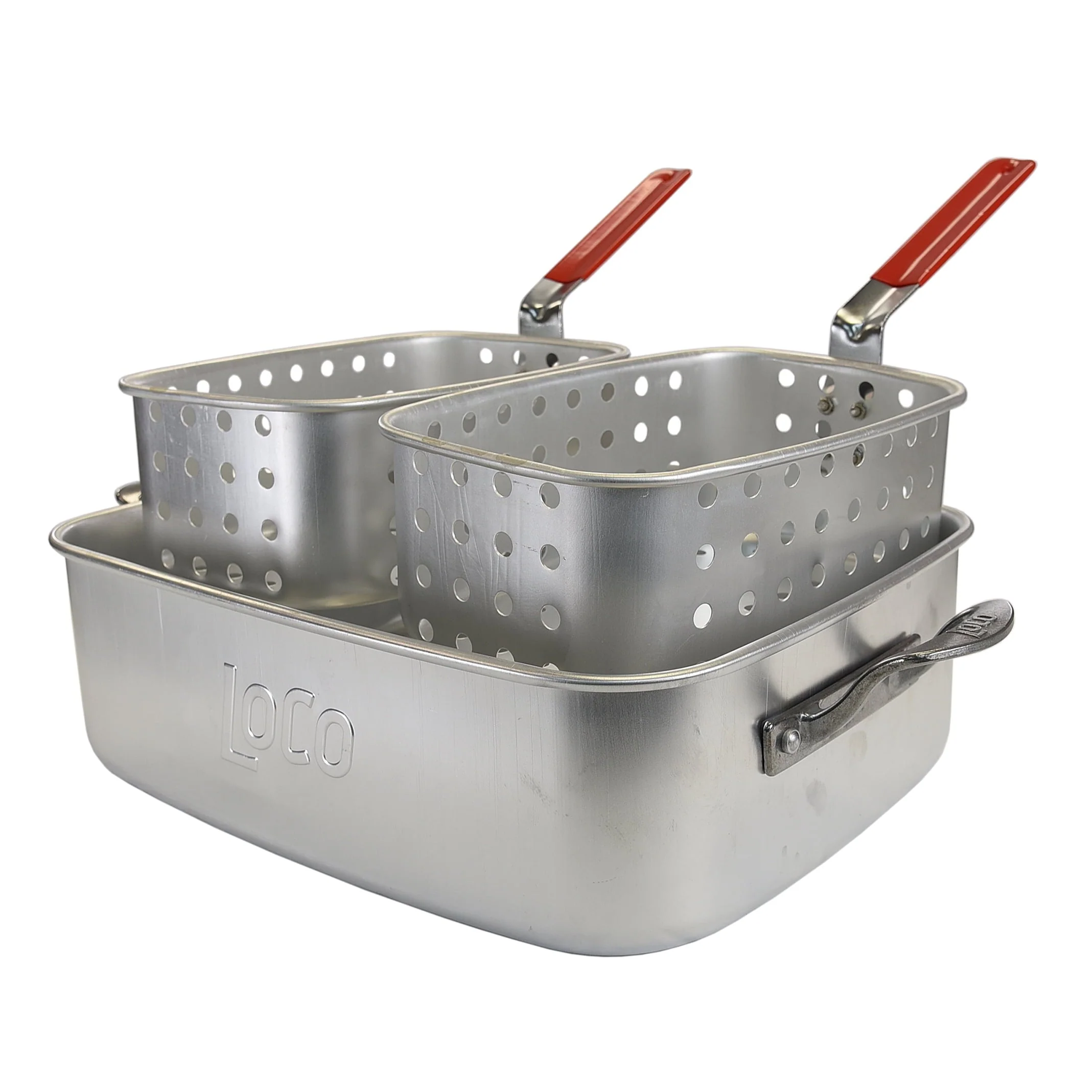 Loco Cookers Propane Dual Burner Fry Cart