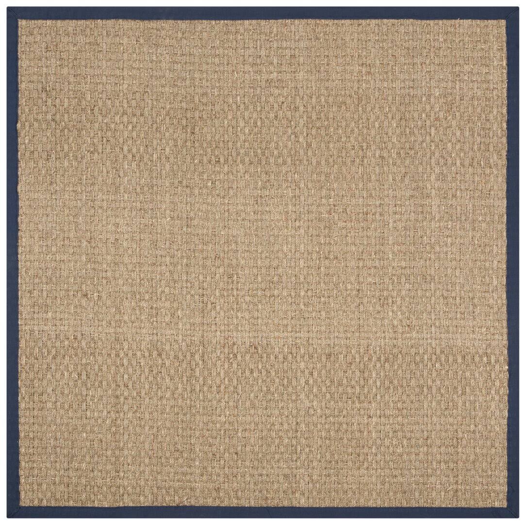 Richmond Bamboo Slat/Seagrass Natural Area Rug Beachcrest Home Rug Size Square 8'