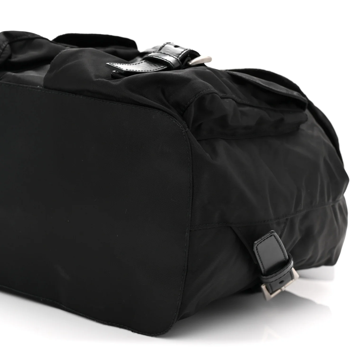 Nylon Vela Medium Backpack Black
