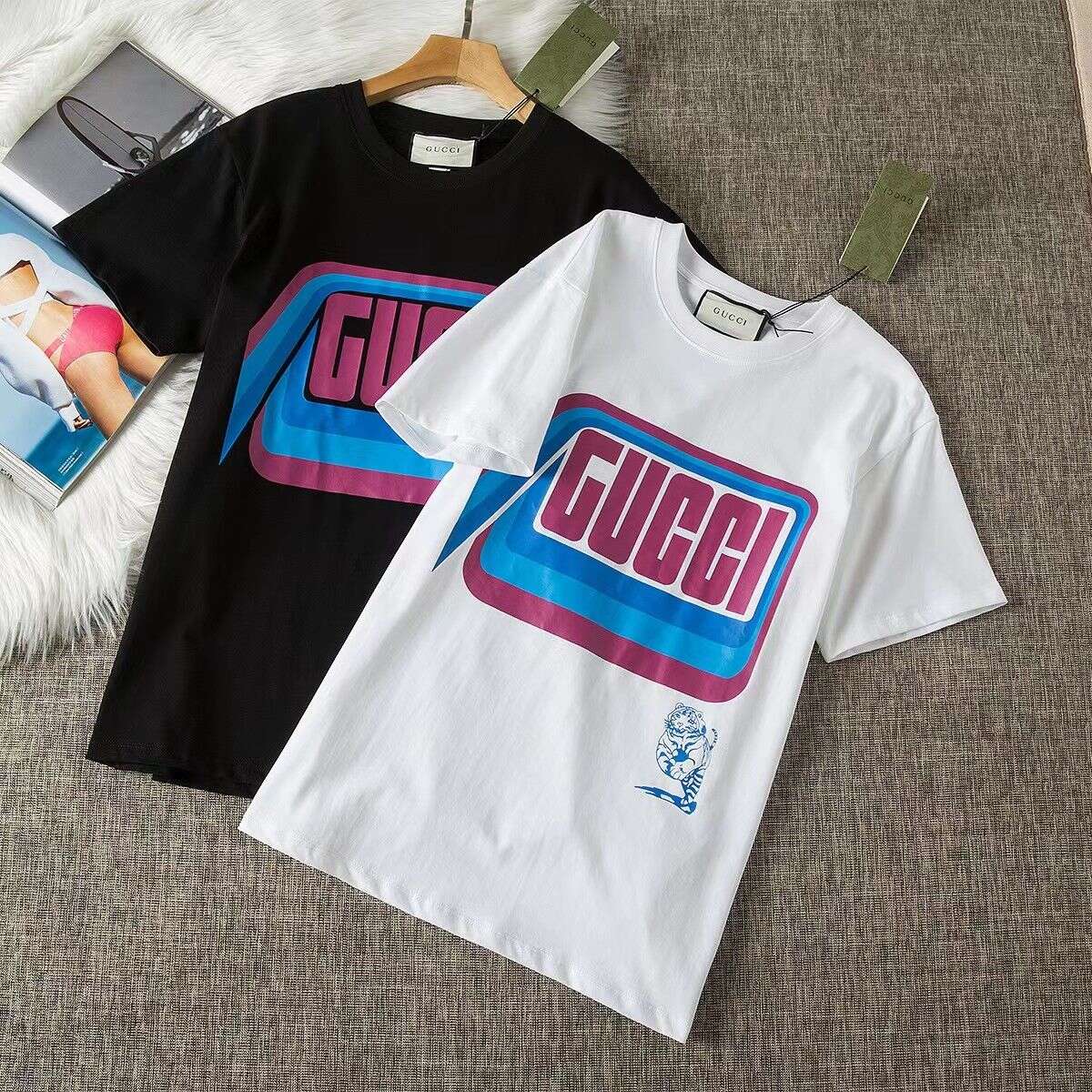 【Gucci 】（グッチ）半袖 男女兼用、ご好評に付き再入荷！Tシャツ