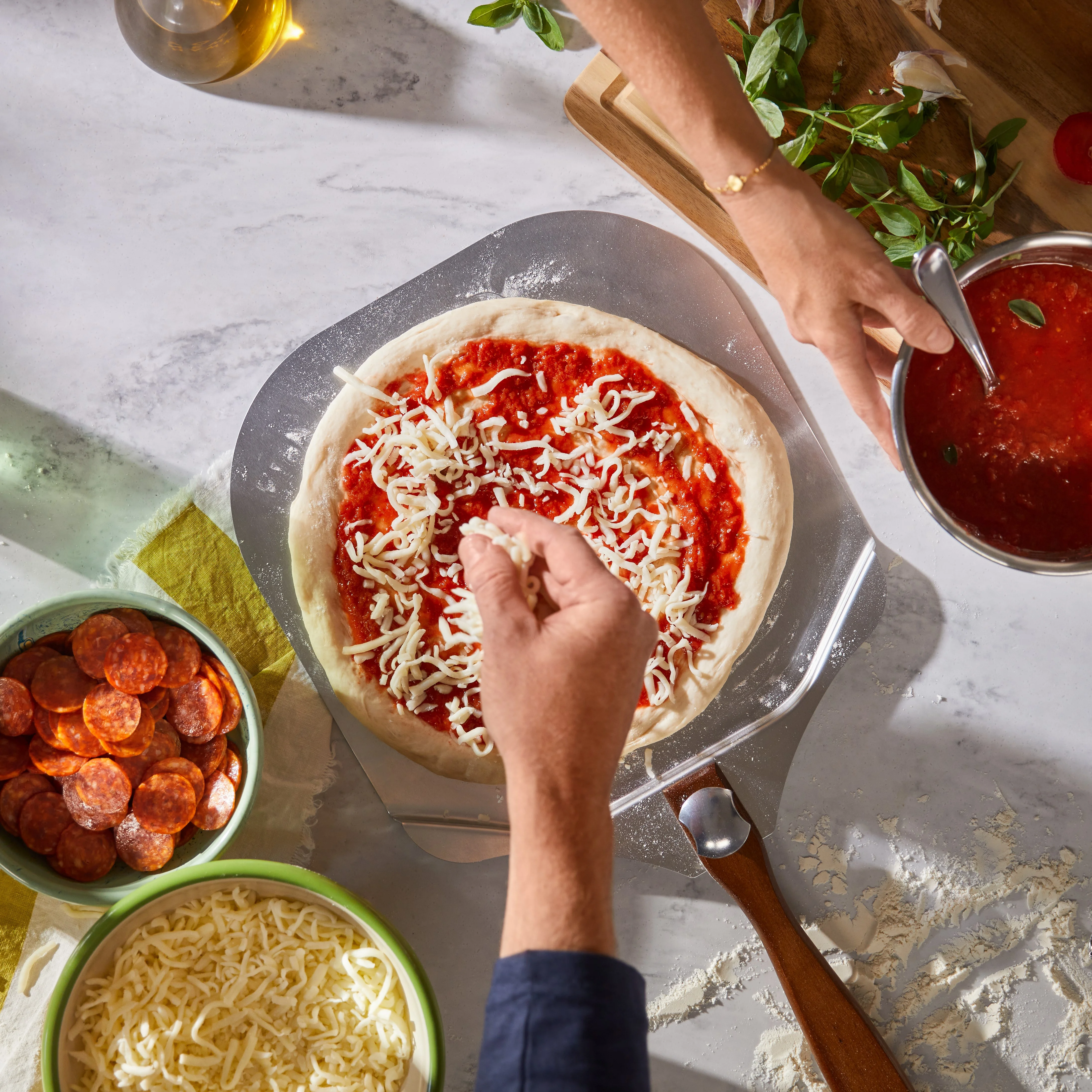 12�?Electric Indoor Pizza Oven with Accessories(Stainless Steel) - Image 9