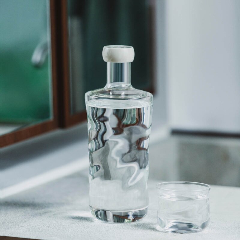 Swirl tumbler glass small 24 cl 2 stk Mist
