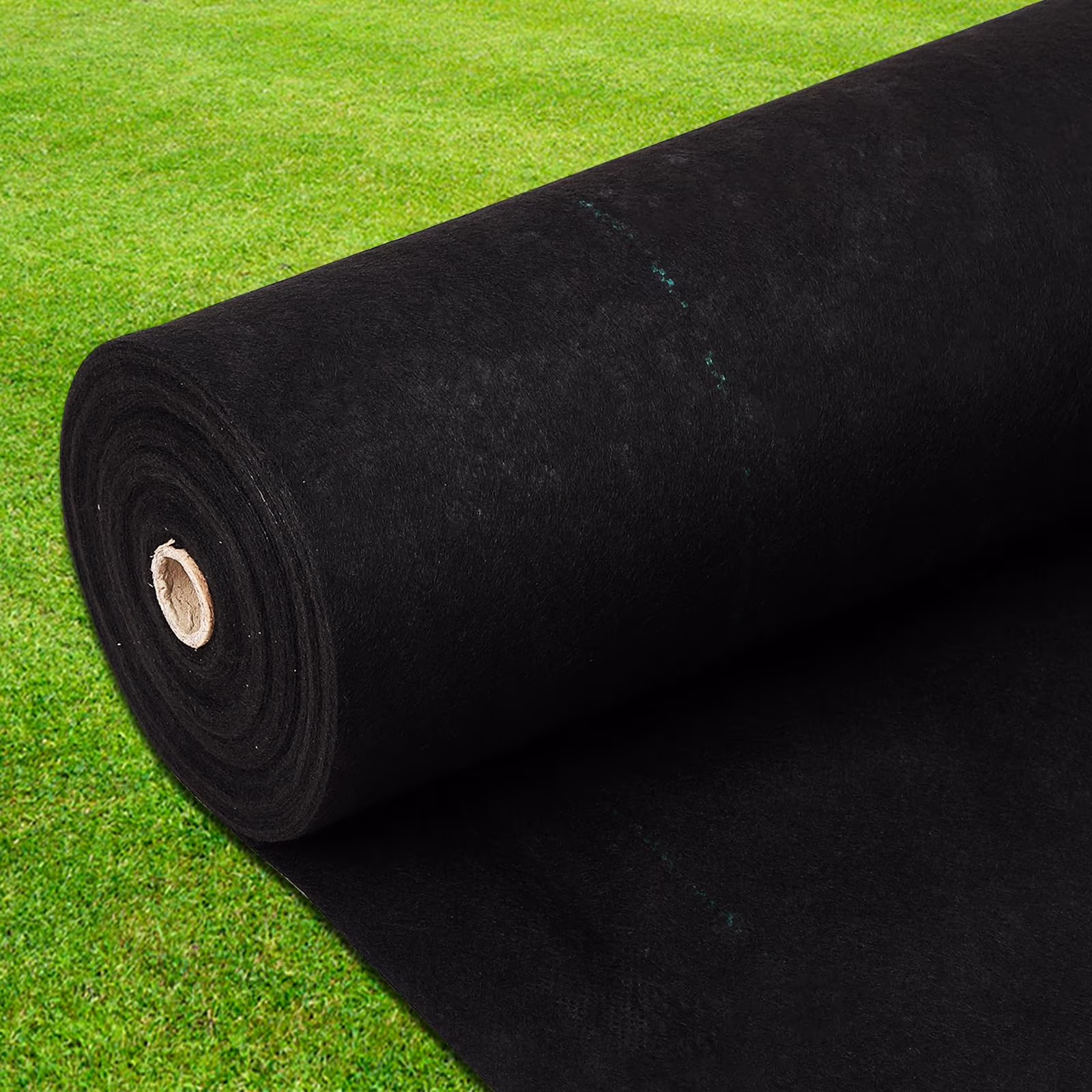 5.8oz Woven Weed Barrier Fabric - Double Layer Heavy Duty Ground Cover, 3ft x 300ft Commercial Grade Roll | UV-Resistant Landscape Fabric for Gardening Beds, Yard, Farm & Agricultural Matting