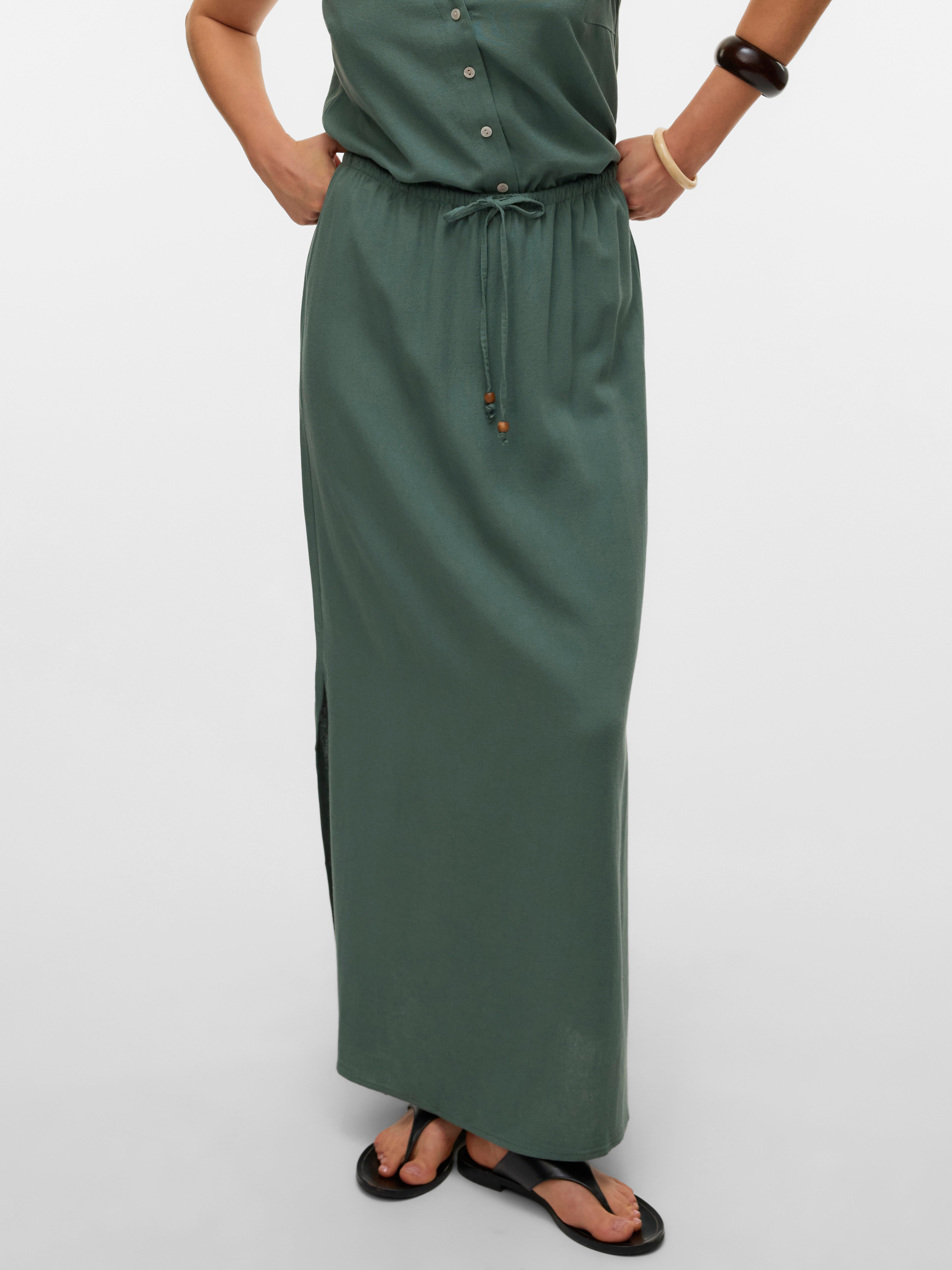 VERO MODA® VMMYMILO Mid waist Long skirt