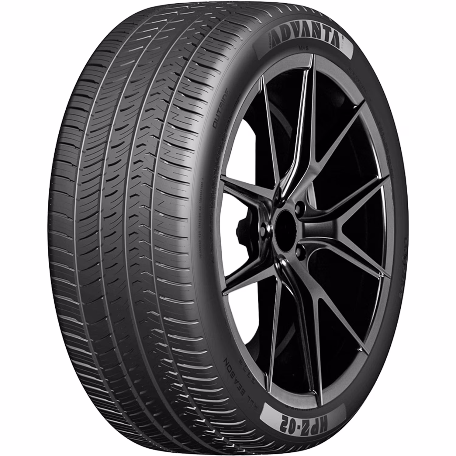 Advanta HPZ - 02 245/40ZR18 245/40R18 97W XL High Performance a/S All-Season Tire