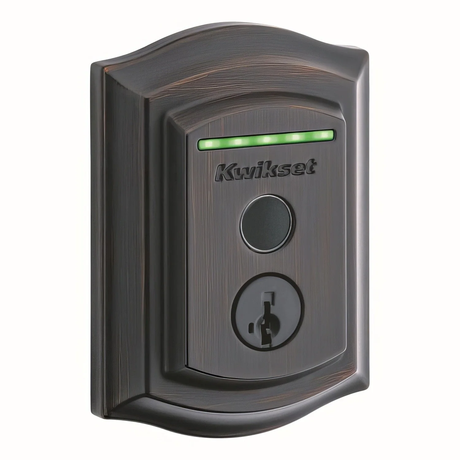 Kwikset 959TRLFPRT Halo Traditional Electronic Fingerprint Deadbolt - TA Screen Specialist, Inc.