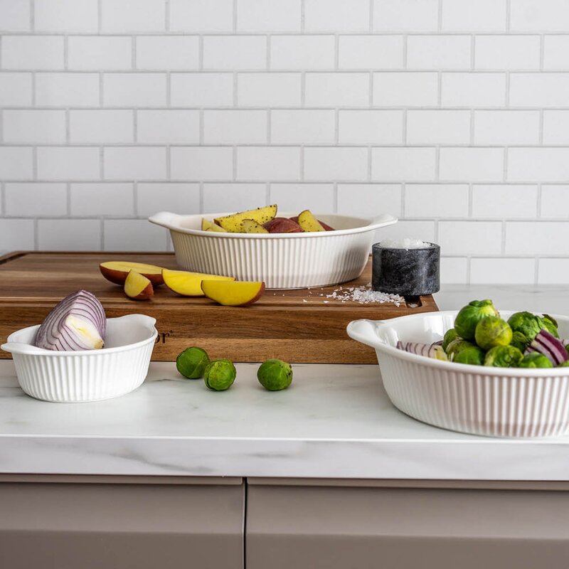 Daily Use ildfast form sett 3 deler hvit