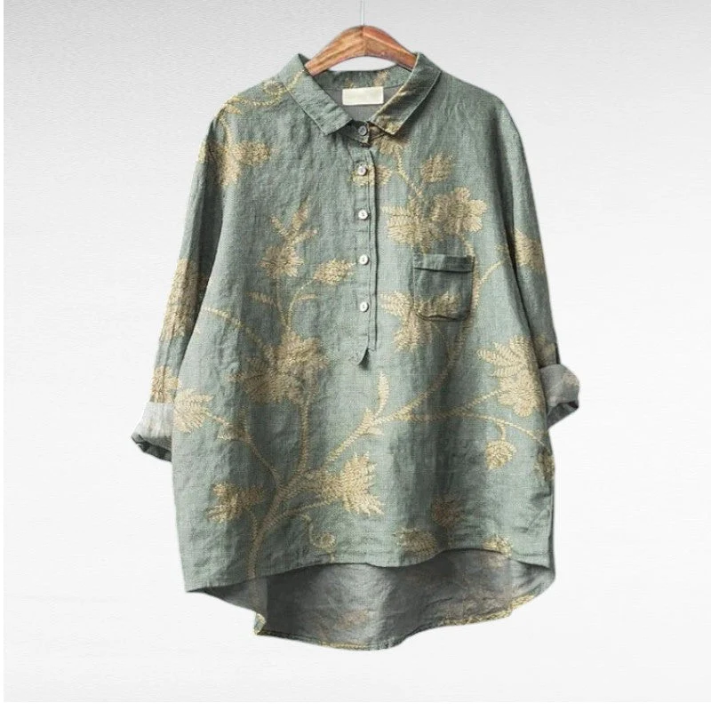 Claire | Blouse d'été élégante Linne