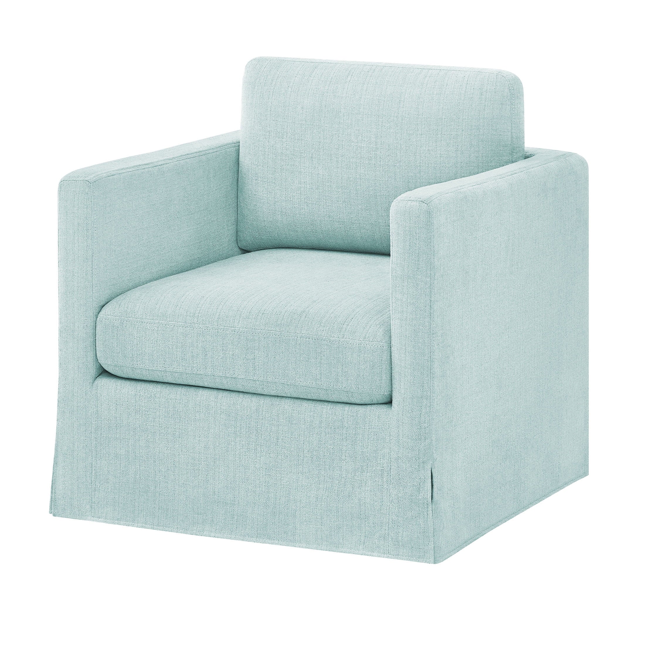Better Homes & Gardens Waylen Swivel Accent Chair, by Dave & Jenny Marrs, Cream