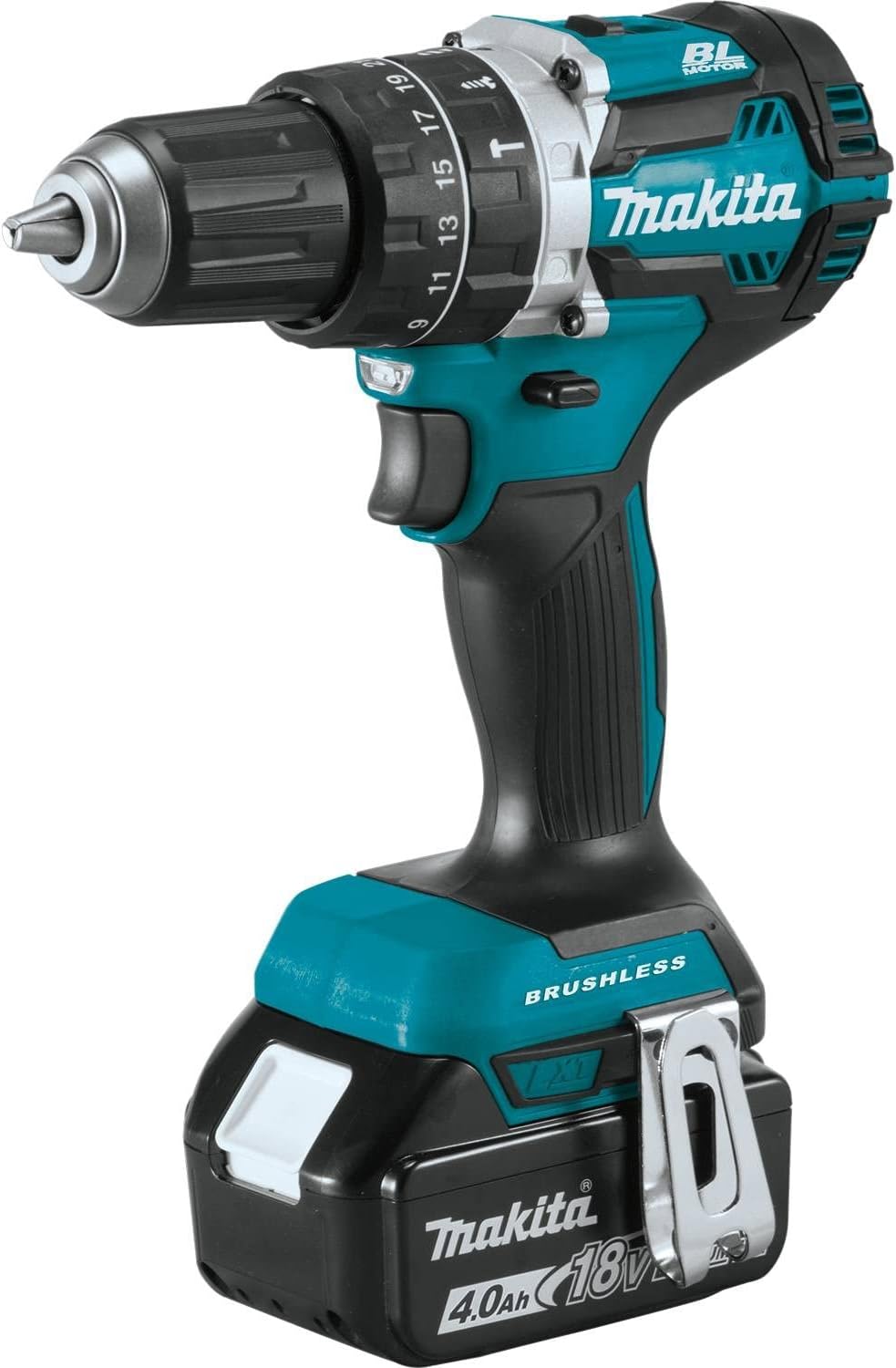 Kit combiné 2 pièces Makita XT269M 18V LXT Lithium-Ion sans balais (4,0 Ah), bleu