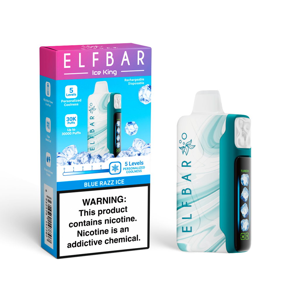 ELF BAR ICE KING 30000 PUFFS