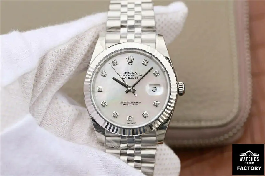 Rolex Datejust M126334-0020 EW Factory Diamond-Set Dial