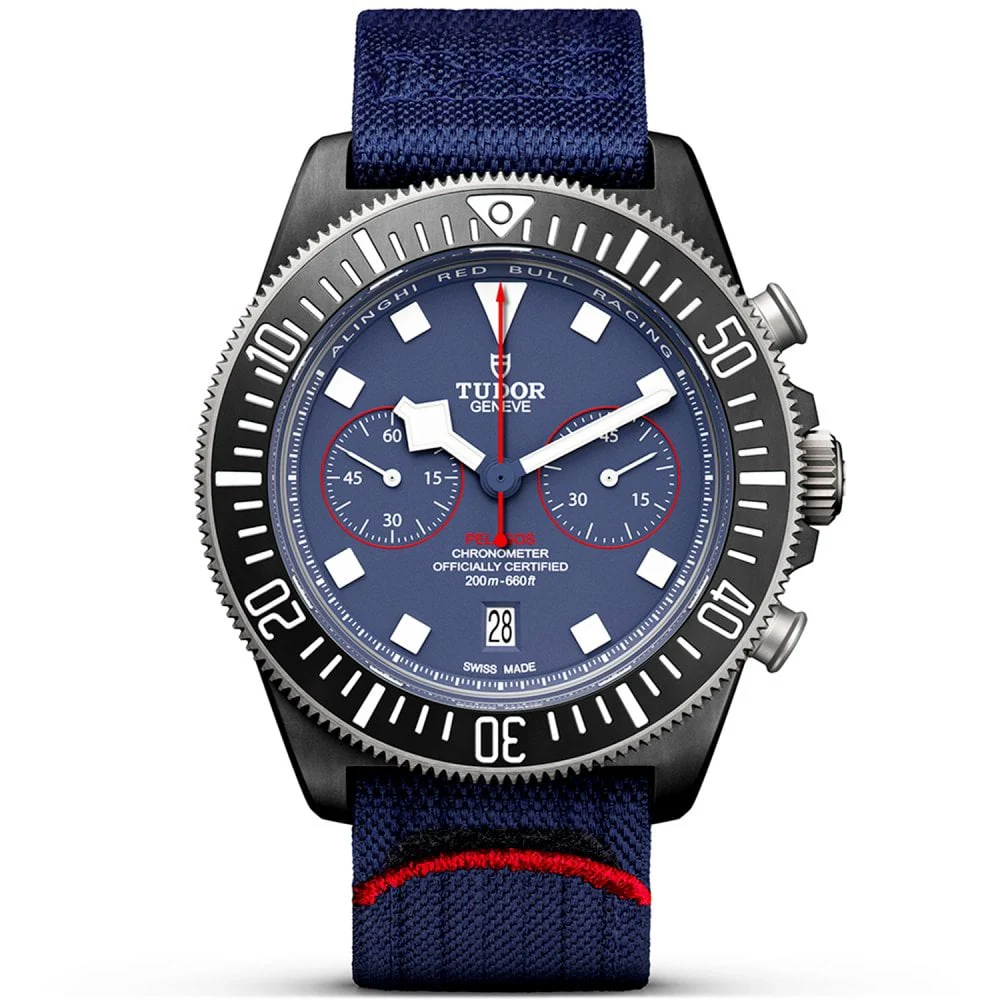 【Super Clone】TUDOR Pelagos FXD x Red Bull Alinghi Edition 42mm Men's Chronograph Watch M25807KN-0001