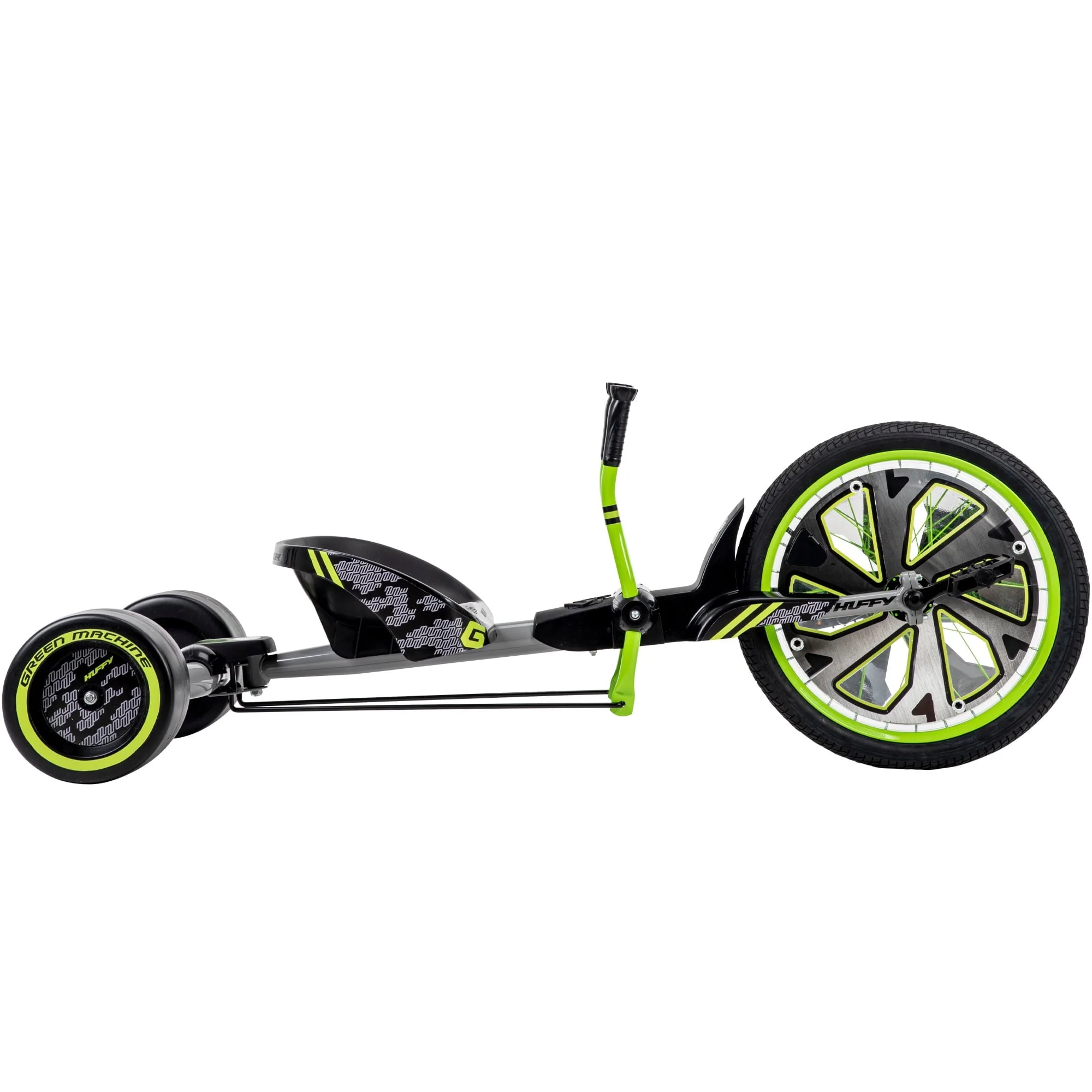 Green Machine 20-inch 3-Wheel Tricycle in Green and Gray - Image 3