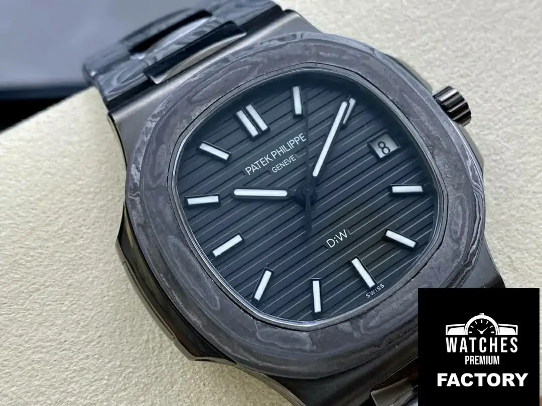 Patek Philippe Nautilus 5711 DiW Black Strap