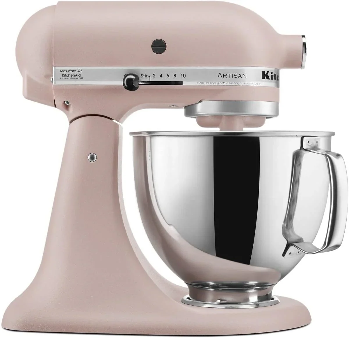 Robot pâtissier KitchenAid Artisan Series de 5 pintes à tête inclinable