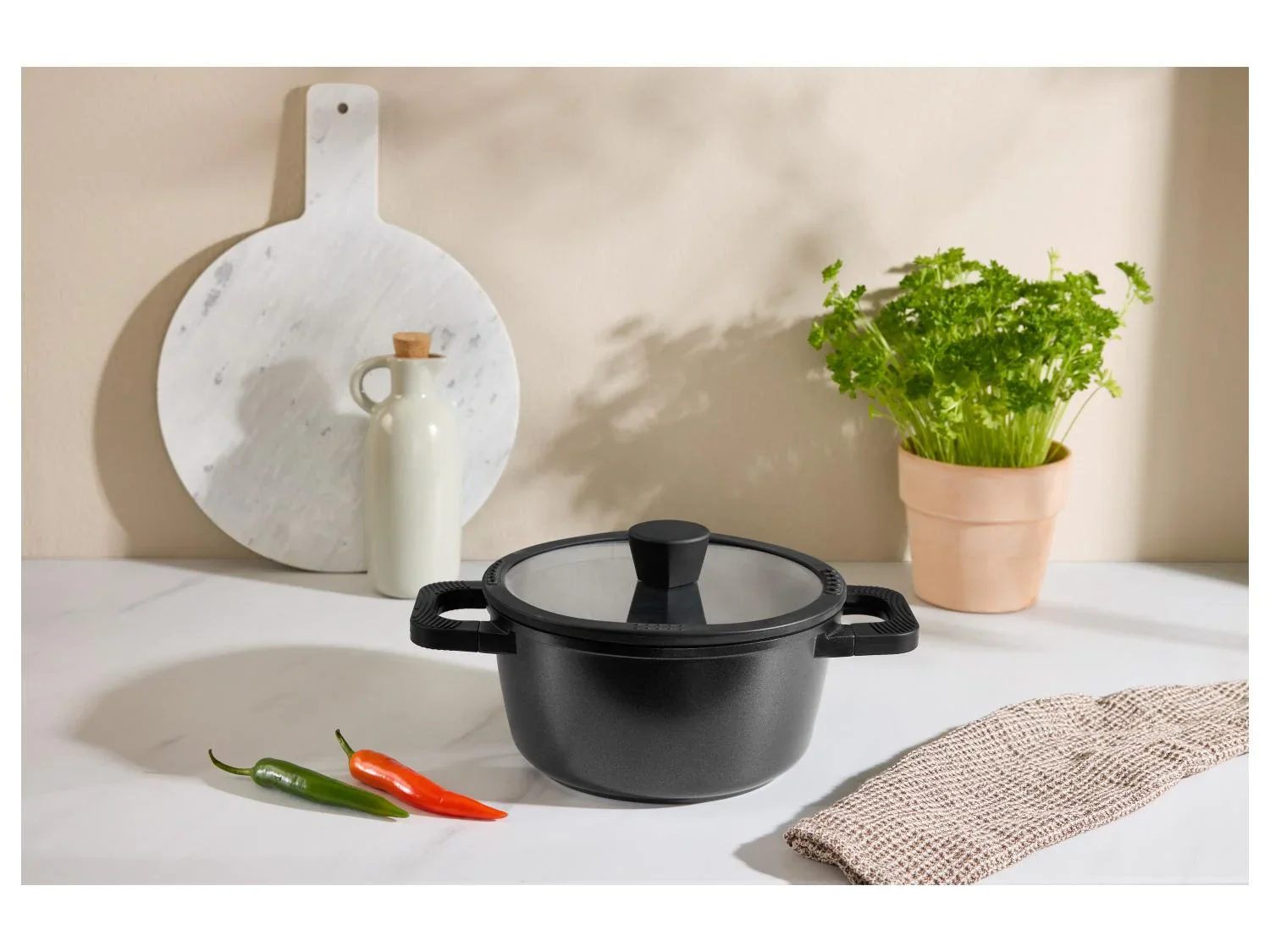 SILVERCREST Faitout en fonte d'aluminium,  20 cm