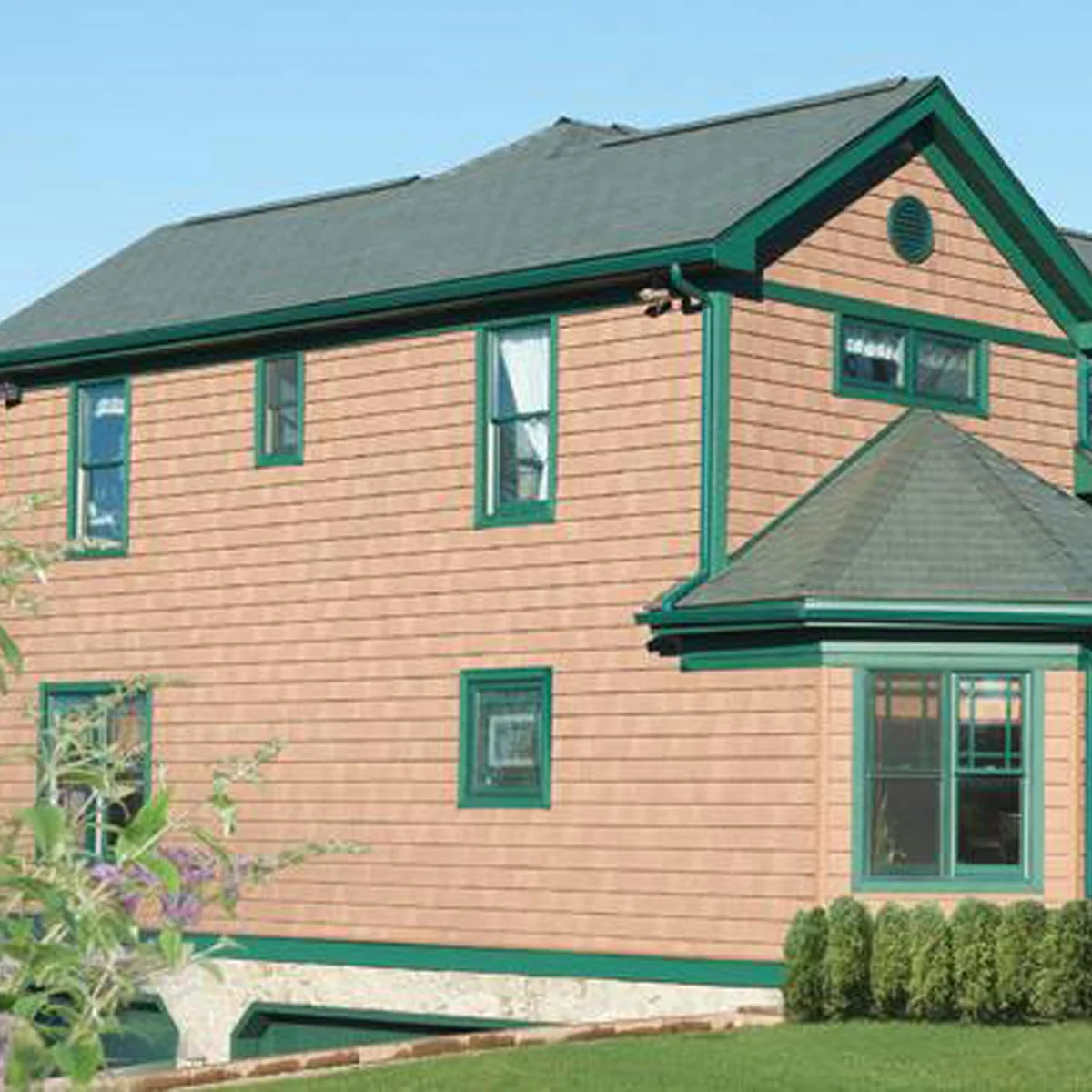 7"W x 60 3/4"L Exposure, Vinyl Perfection Shingles (34 Panels/Ctn. = 100 Sq. Feet), 008 Shadow(Shadow) - Image 8