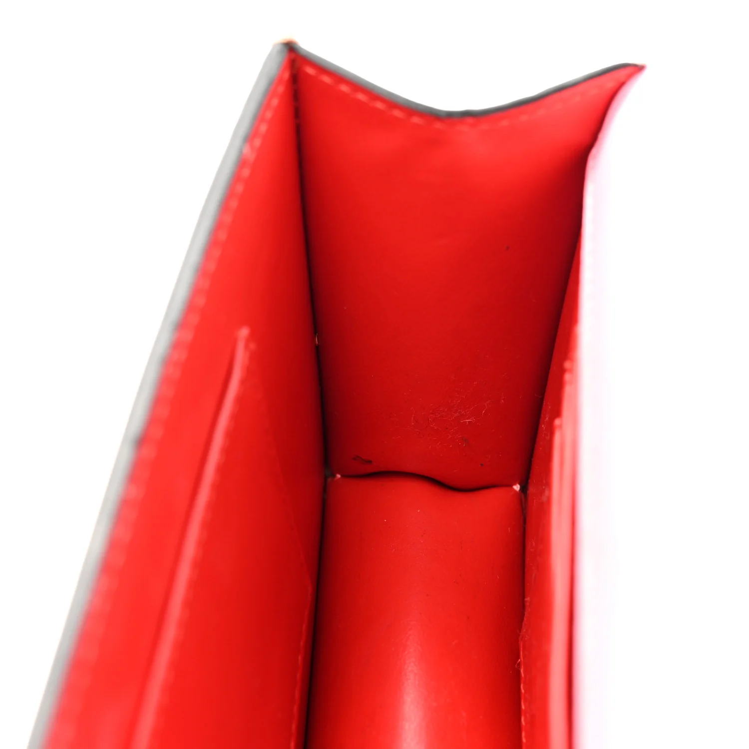 Patent Calfskin Small Elisa Baguette Bubble Gum