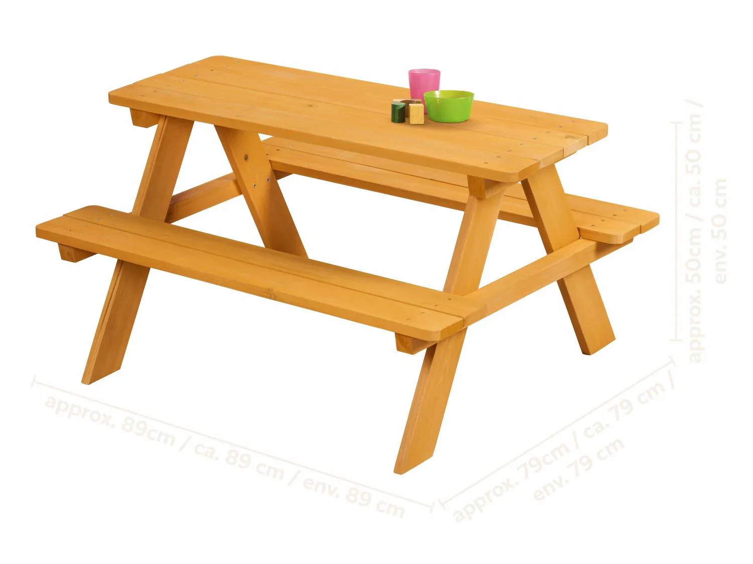 LIVARNO Table-bancs enfant