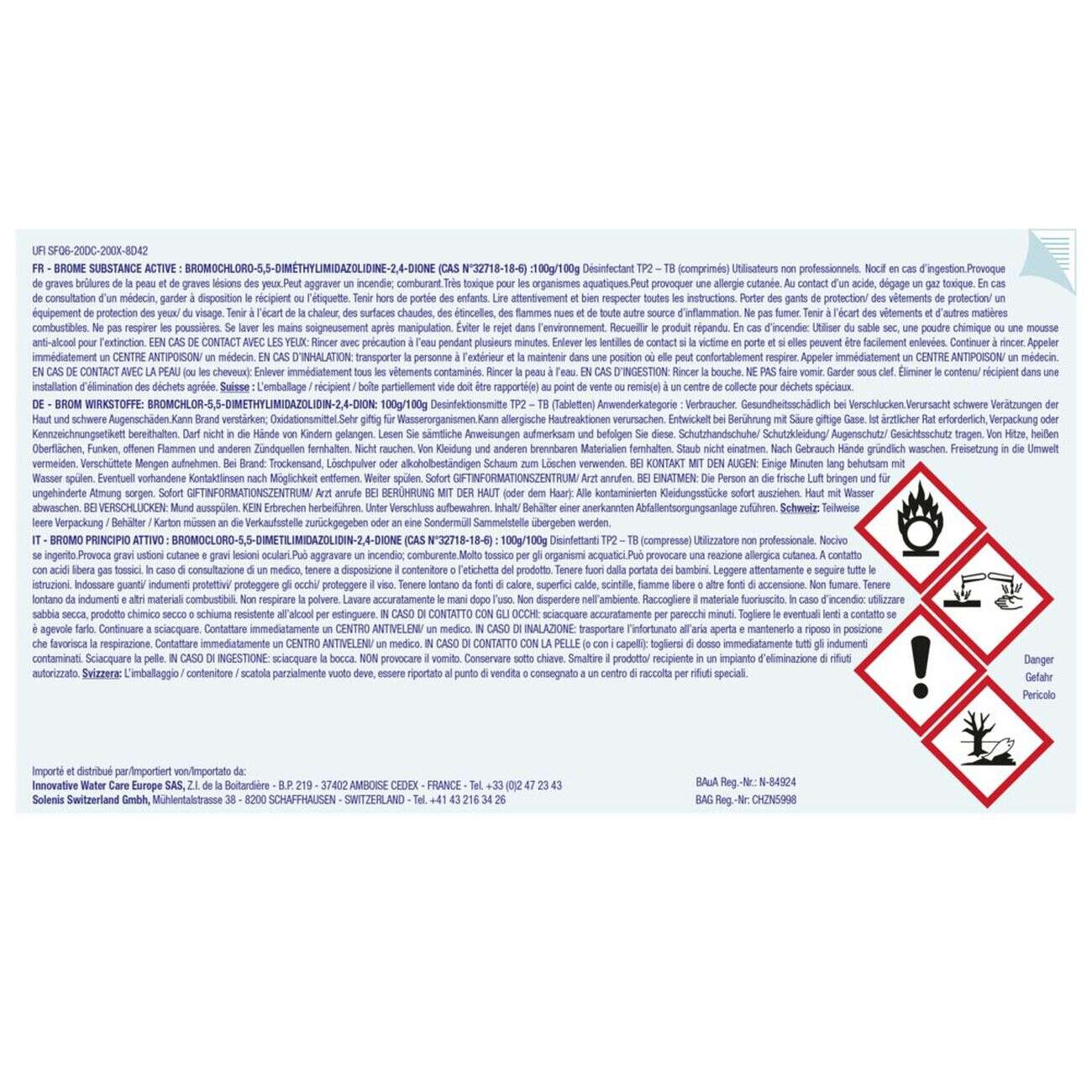 Brome galets 20g Marina 1kg