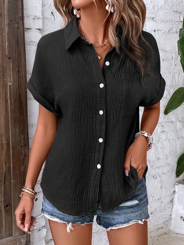 Lara - Blouse Aérienne Élégante