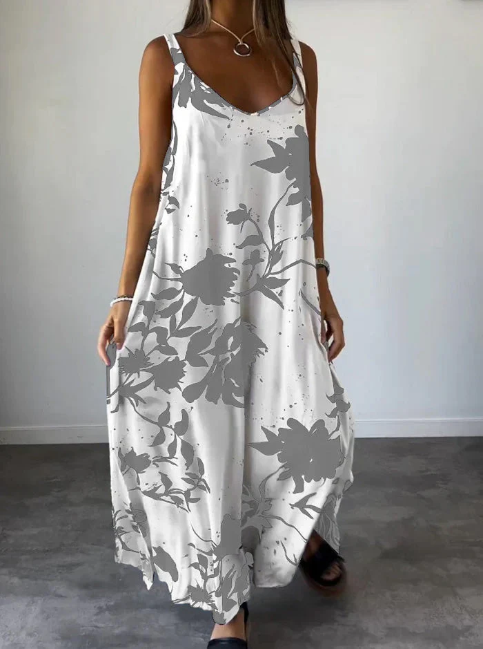 Robe féminine tendance imprimée