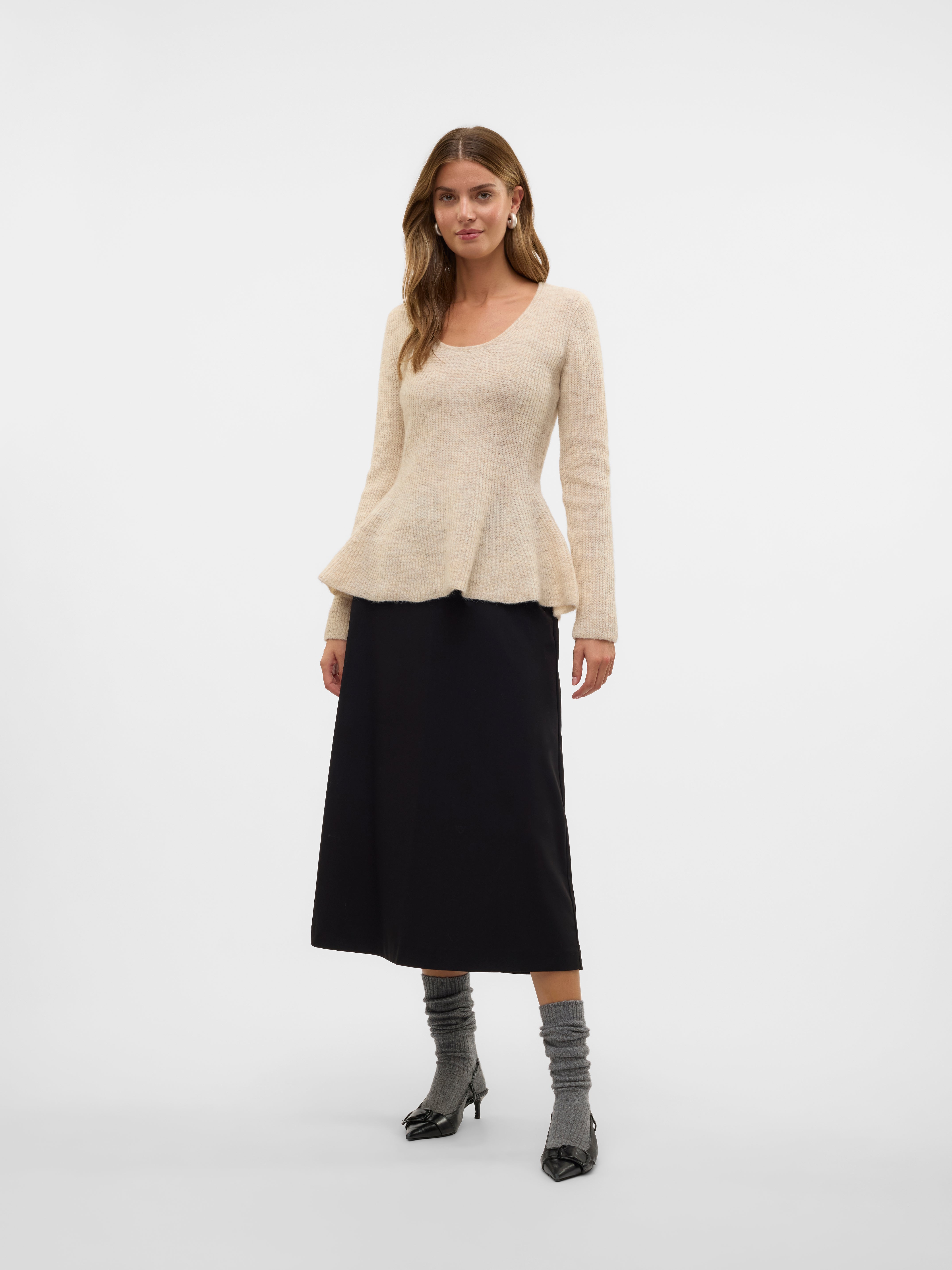 VERO MODA® VMDESMA Knitted pullover