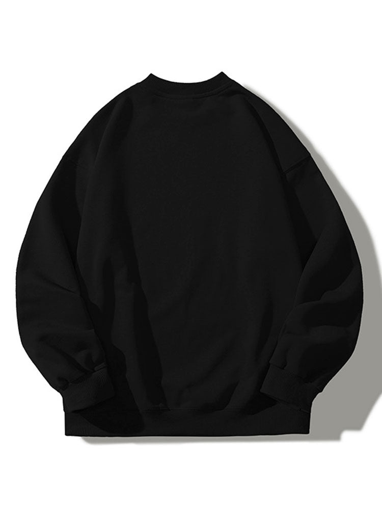 Sweat-shirt décontracté imprimé paysage de Kyoto