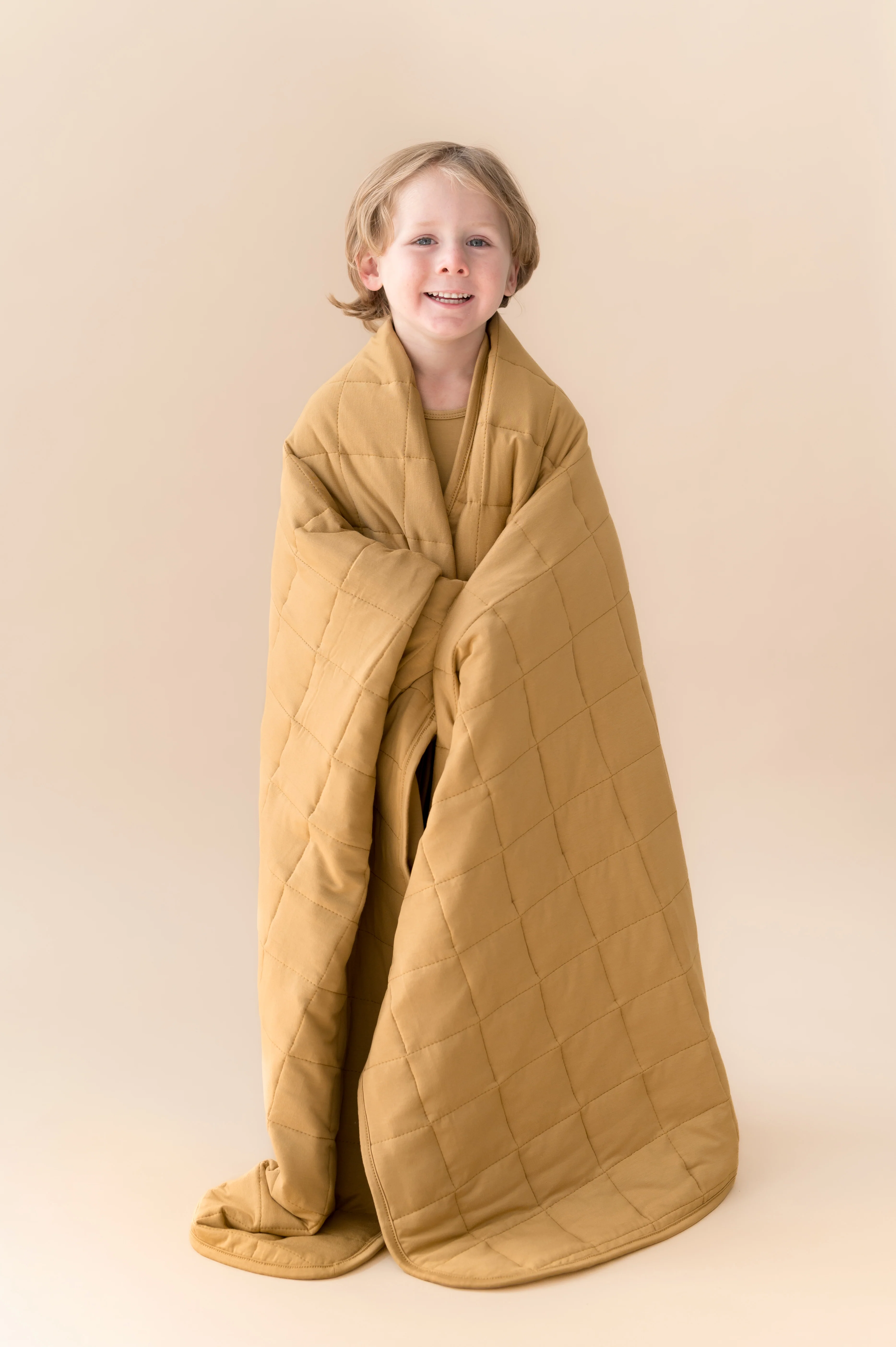 Toddler Blanket in Ochre 2.5