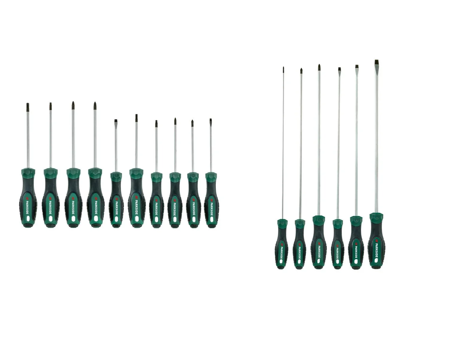 PARKSIDE Set de tournevis, 6 ou 10 pices