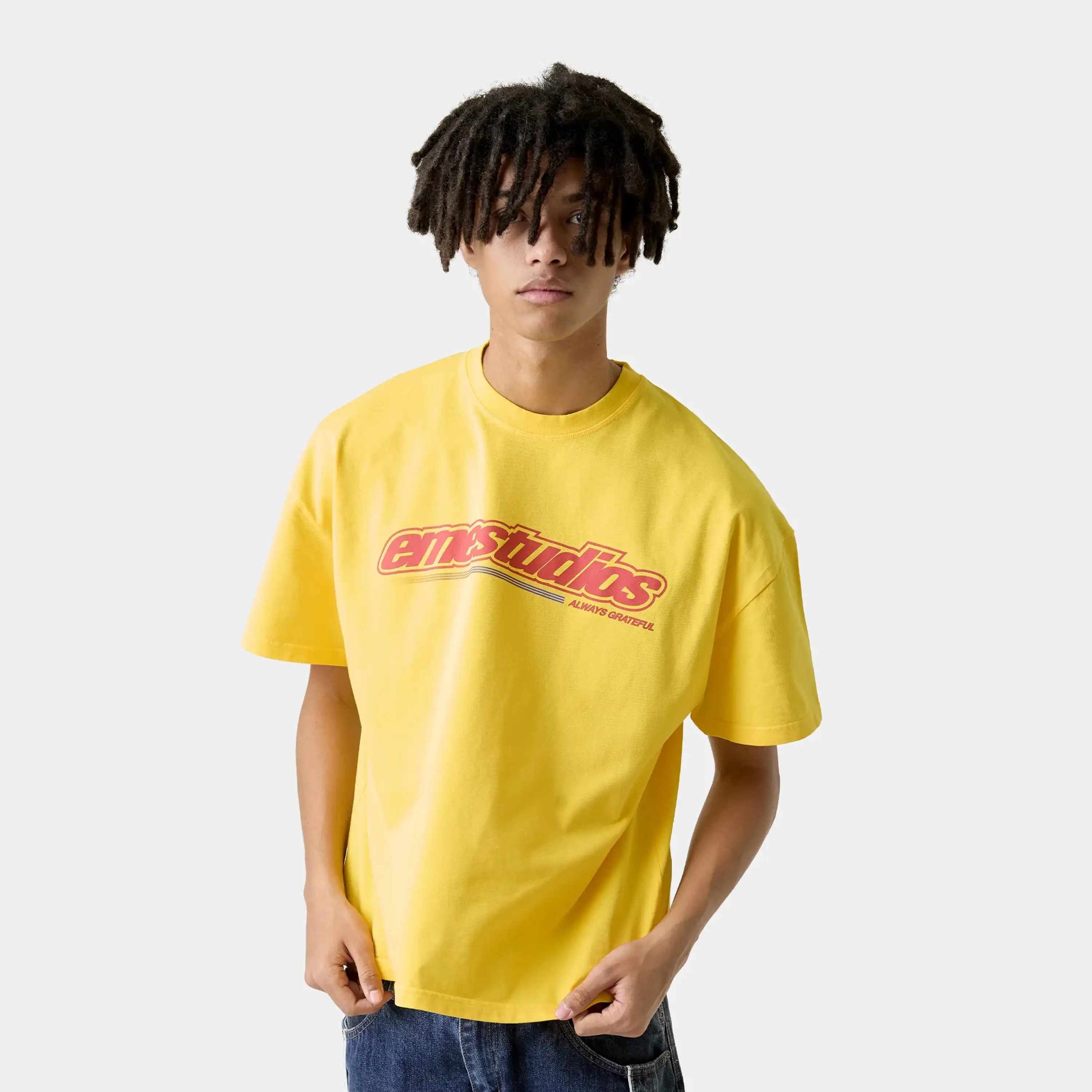 Scale Canary Oversized Tee