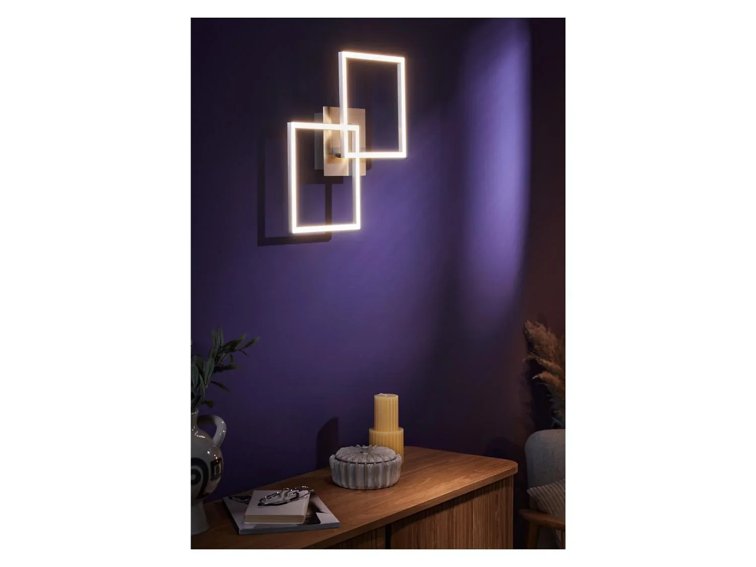 LIVARNO home Plafonnier ou applique murale  LED
