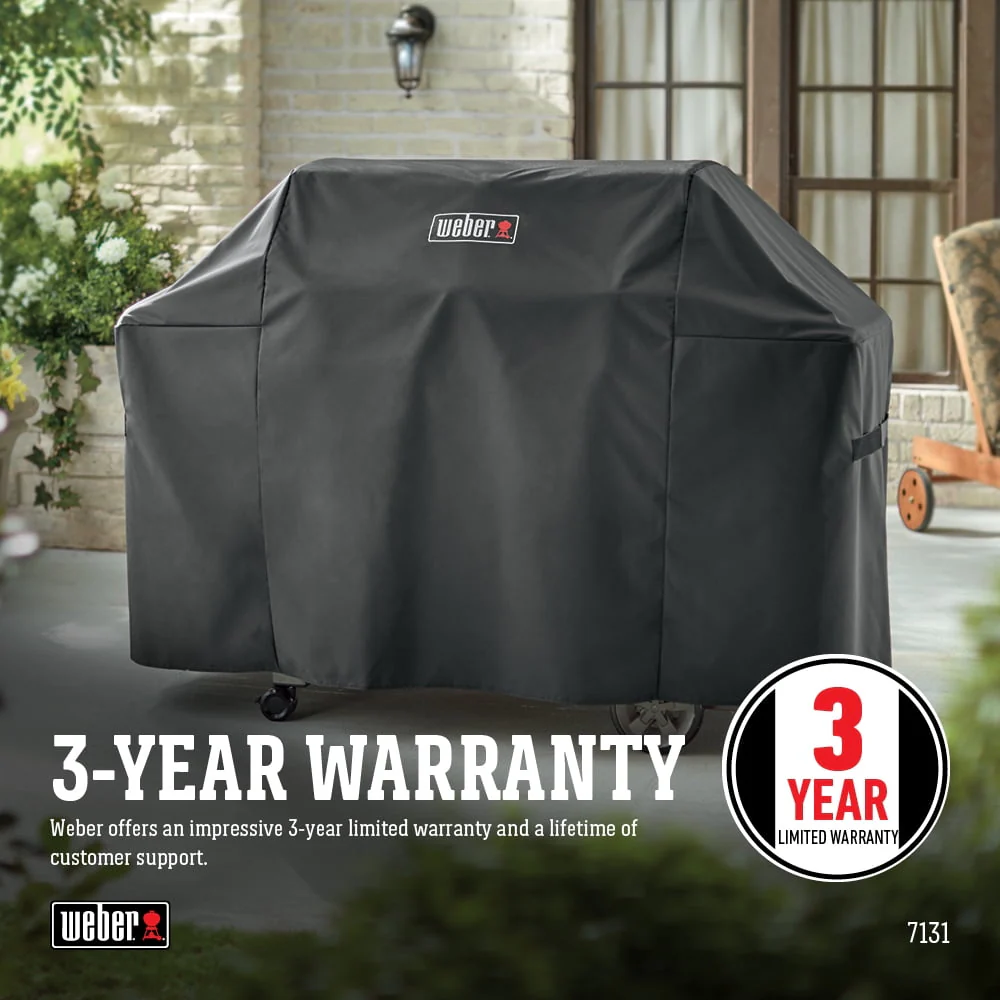 Weber Genesis II 400 Series Premium Gas Grill Cover Image 3