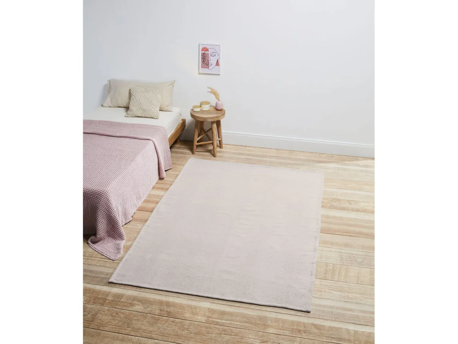 LIVARNO home Tapis en coton, 140 x 200 cm