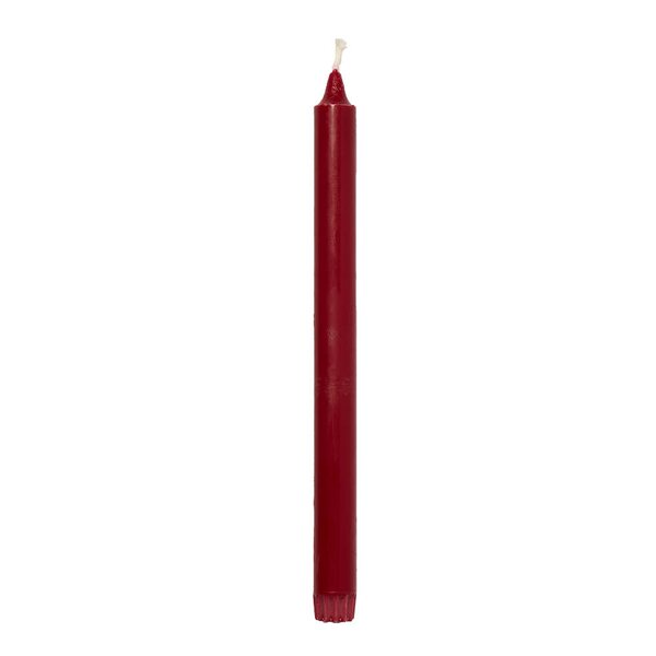 EKO Kronelys 2,2x28 cm bordeaux
