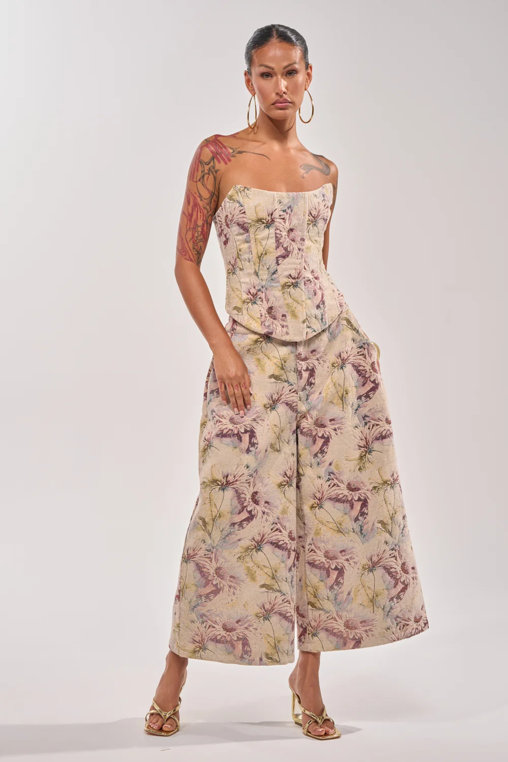 SWEETIE PIE BROCADE PANT - Akira Store