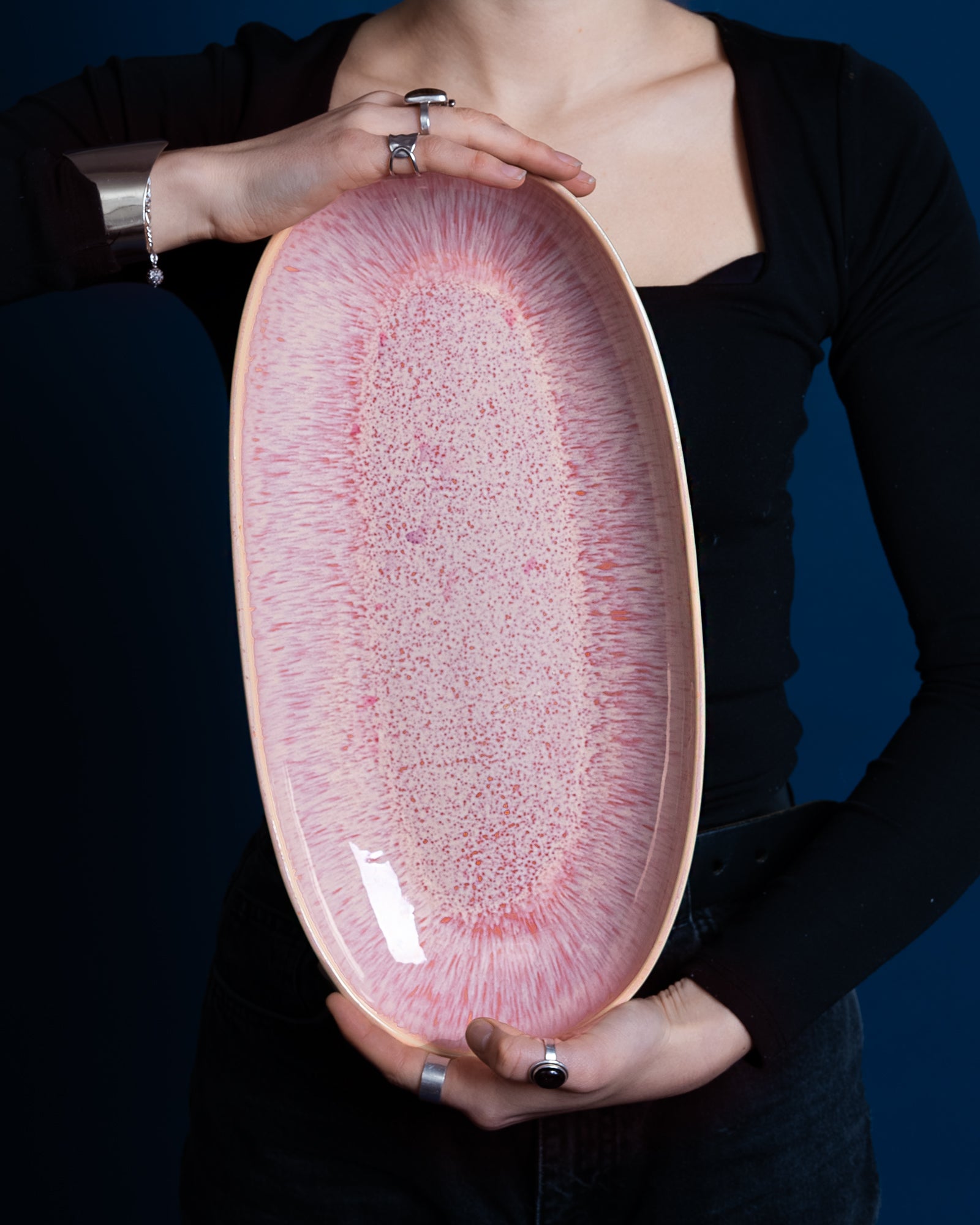 AREIA - SERVING PLATTER XL PINK