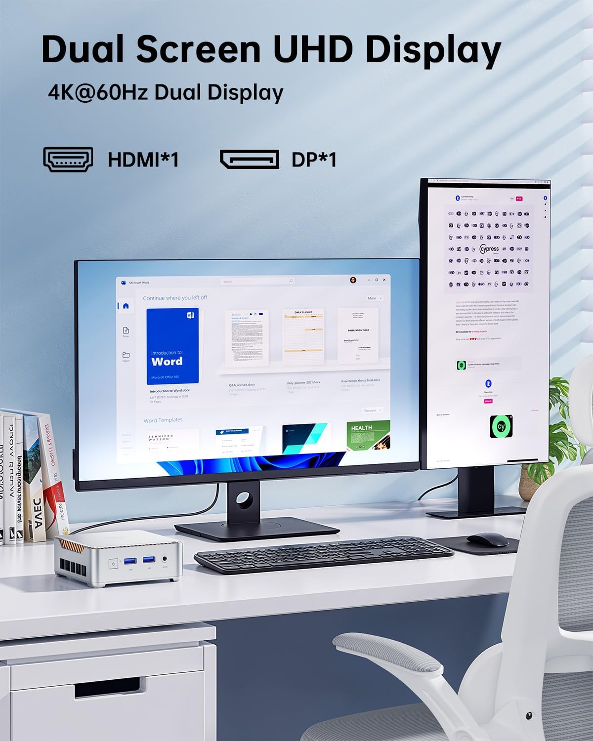 KAMRUI Essenx E2 N150 Micro PC  16GB DDR4 512GB SSD Small Computers  Twin Lake-N N150 PC(Beat N100/N95  up to 3.6GHz) PC Gigabit Dual 4K WiFi BT Office/Home/Business