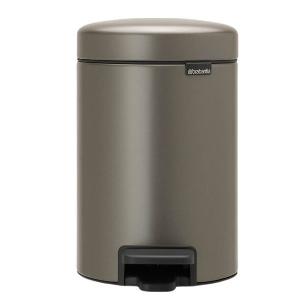 NewIcon pedalbøtte 3L platinum