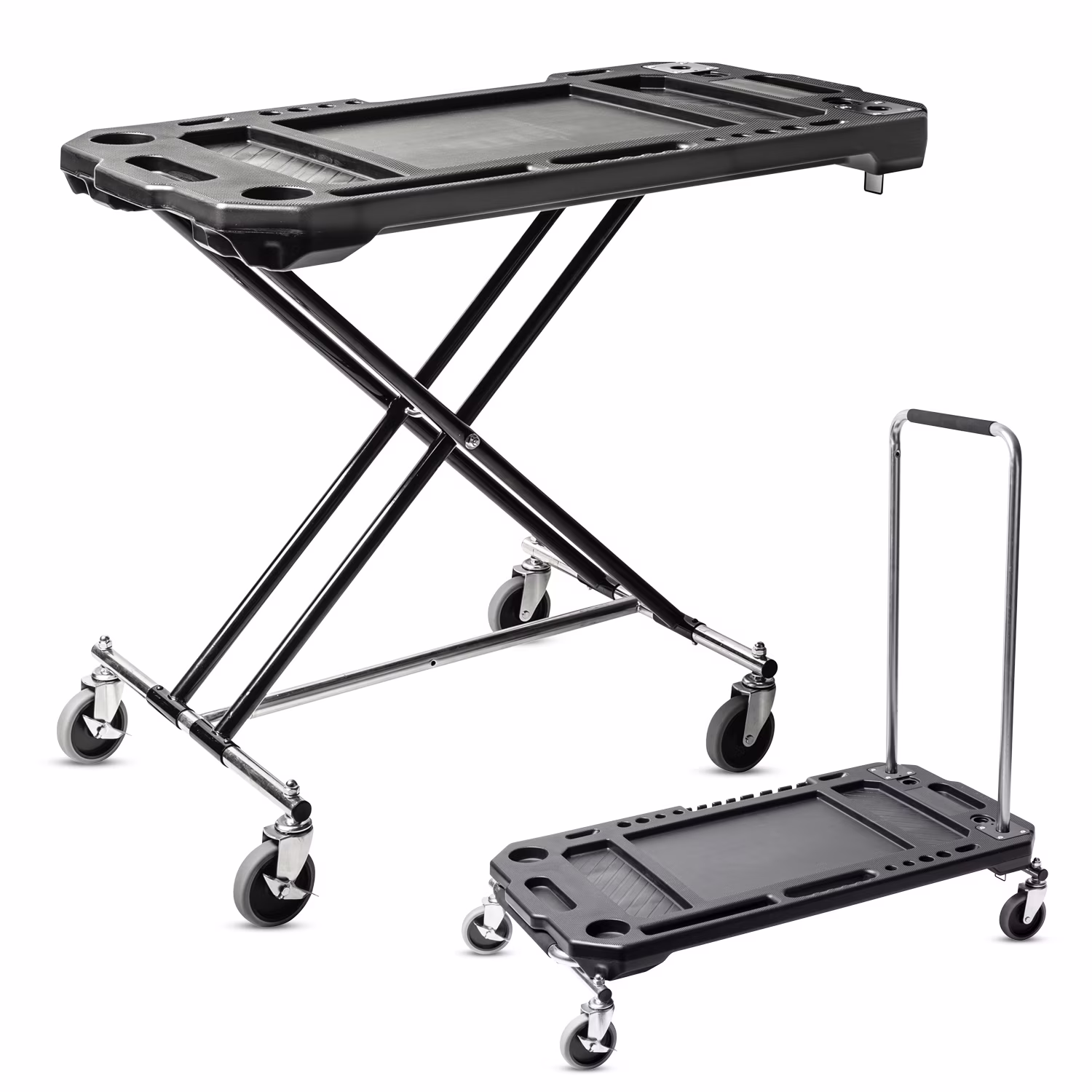 3-in-1 Heavy-Duty Work Table Dolly Cart 642928ECE