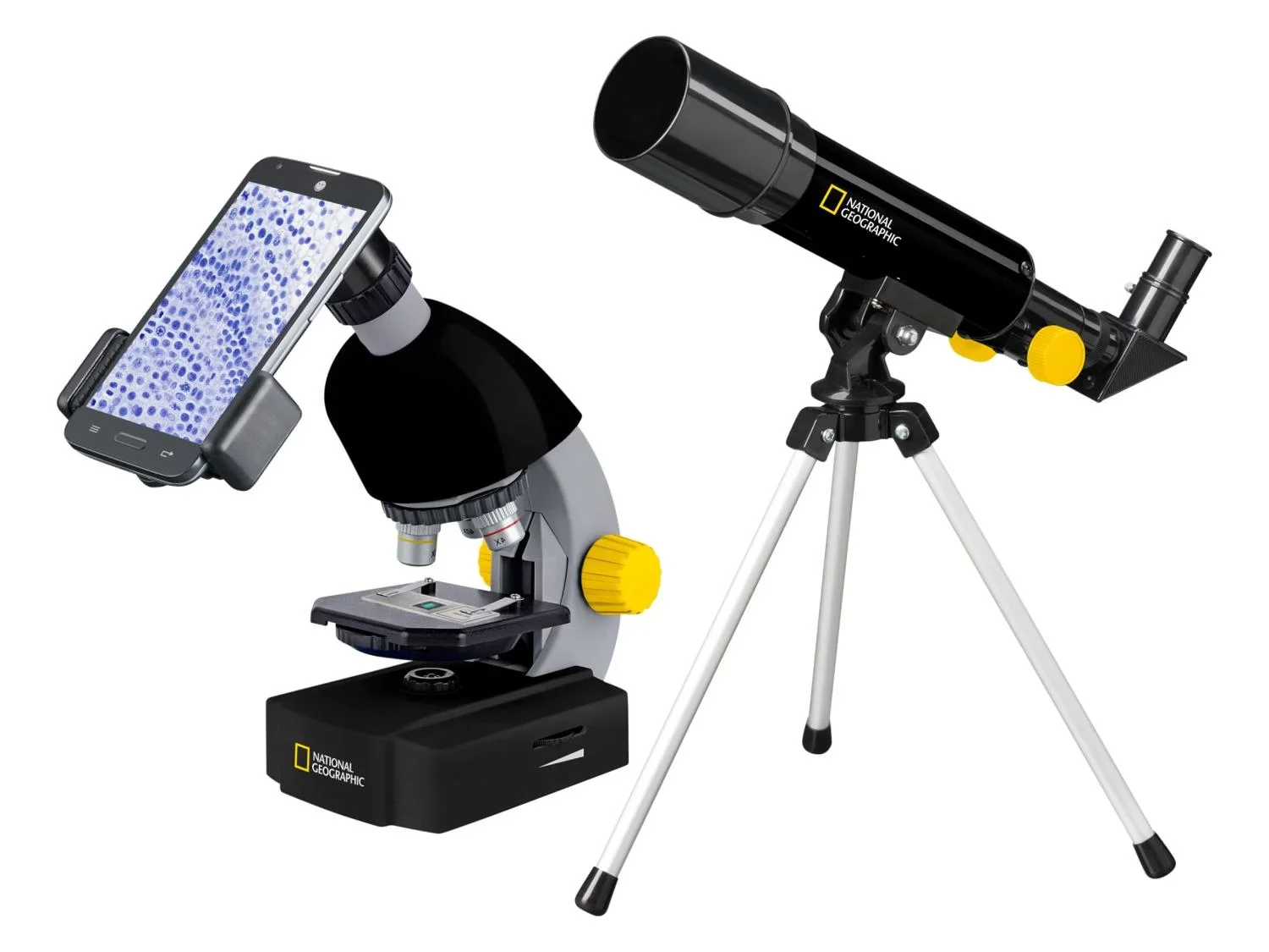 National Geographic Set tlescope et microscope